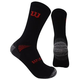 Calcetin Wilson Largo Felpa Negro X3 Talla M/L - Sur SportsAccesorios