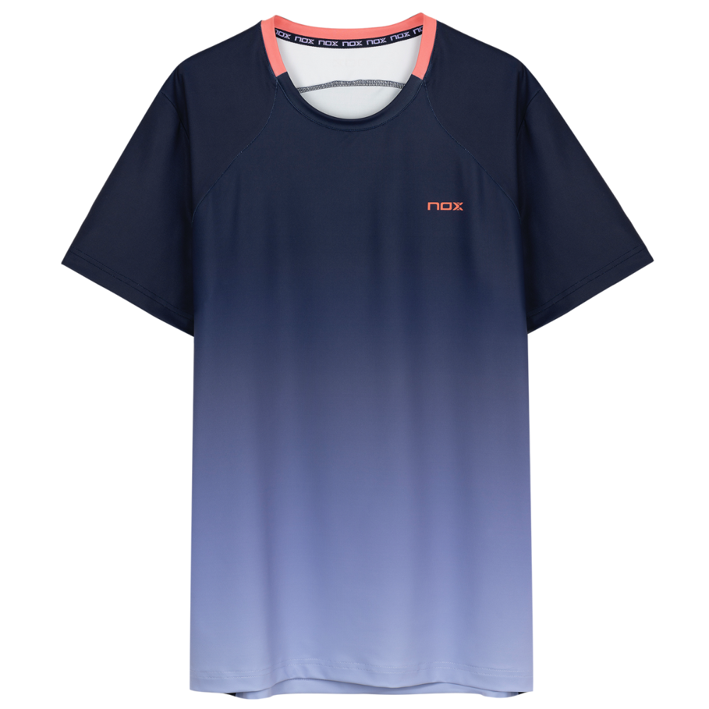 Polera Nox Hombre Pro Fit Naval Blue Degraded