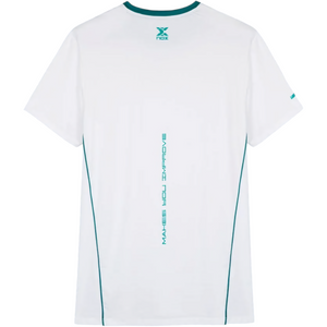 Polera Nox Pro White Ivy Green