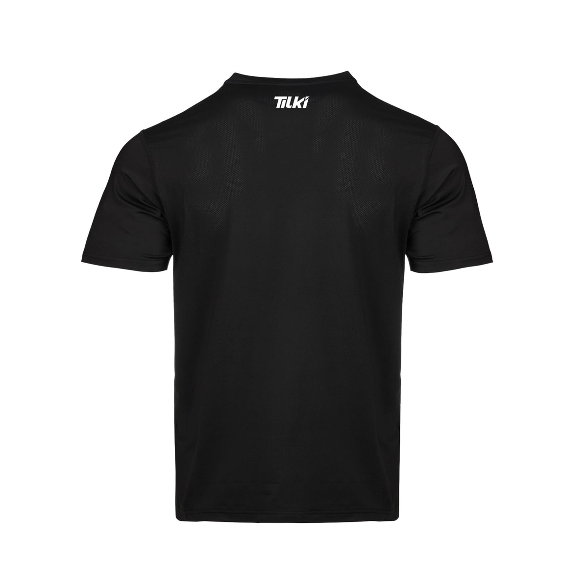 Polera Poly Pro KIDS Tilki - Negro/Blanco