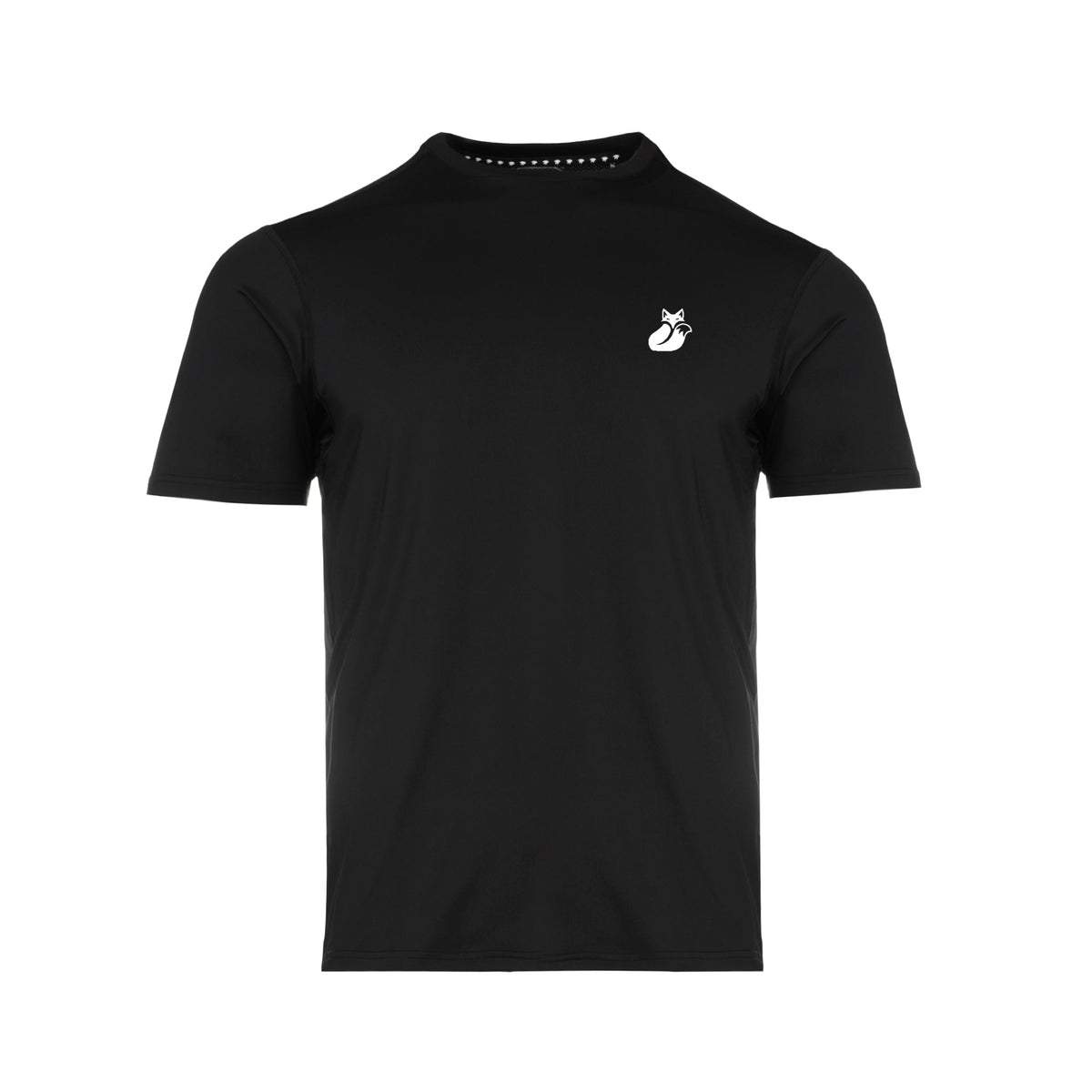 Polera Poly Pro KIDS Tilki - Negro/Blanco