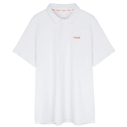 Camiseta Polo Nox Hombre Team Regular Blanca