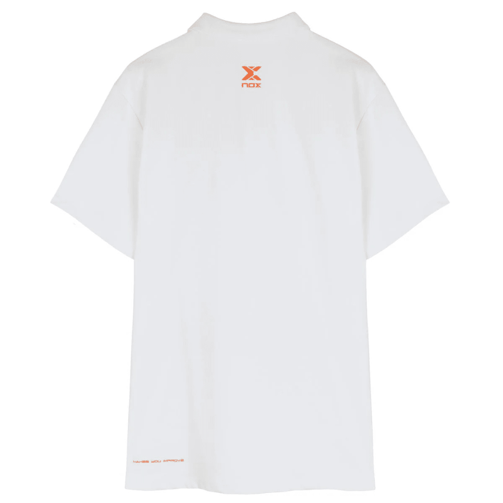 Camiseta Polo Nox Hombre Team Regular Blanca - Sur SportsVestuario