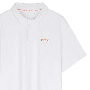 Camiseta Polo Nox Hombre Team Regular Blanca - Sur SportsVestuario