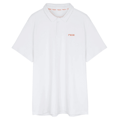 Camiseta Polo Nox Hombre Team Regular Blanca - Sur SportsVestuario