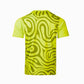 Polera Full Print Pro KIDS Tilki - Amarillo Fluor