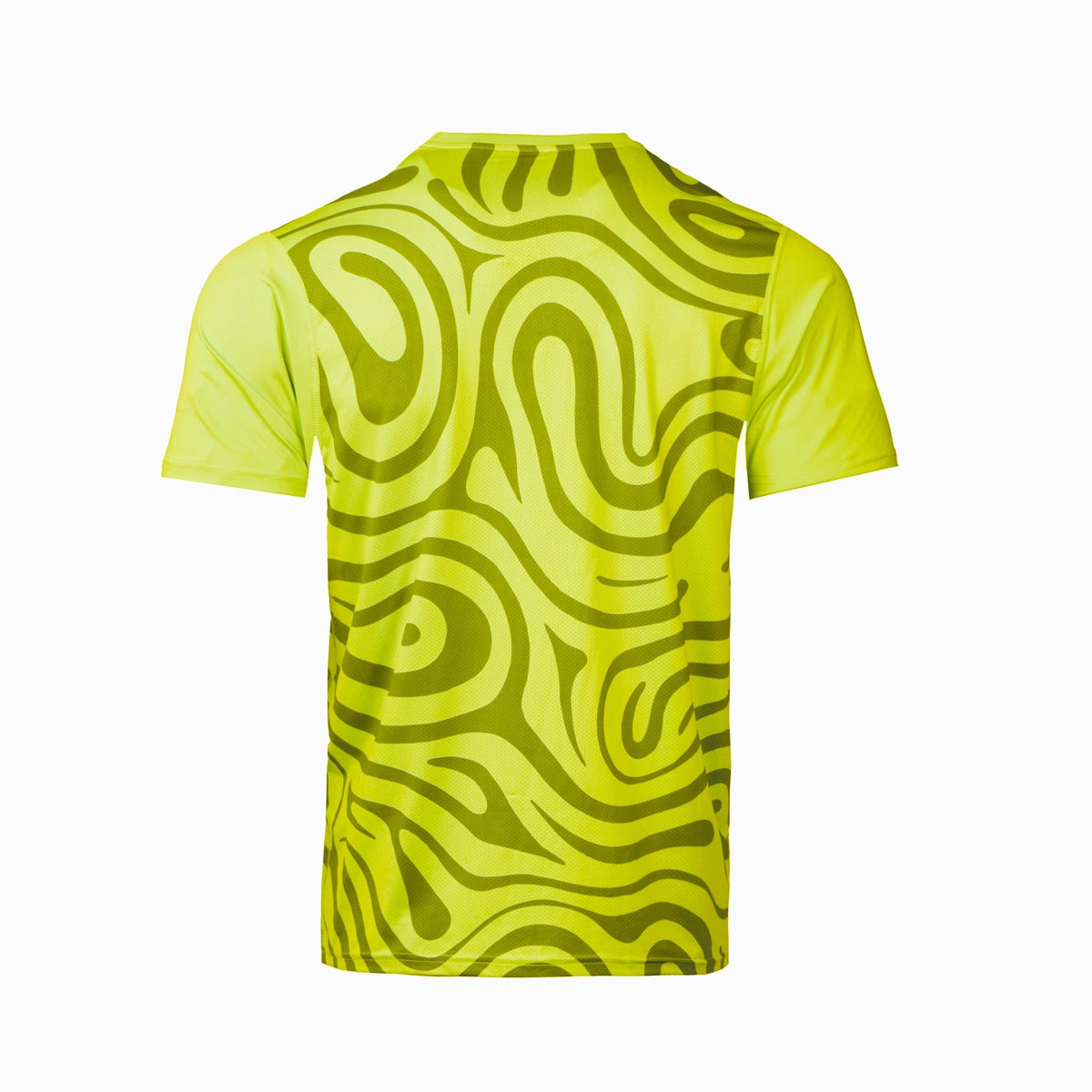 Polera Full Print Pro KIDS Tilki - Amarillo Fluor
