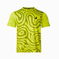 Polera Full Print Pro KIDS Tilki - Amarillo Fluor
