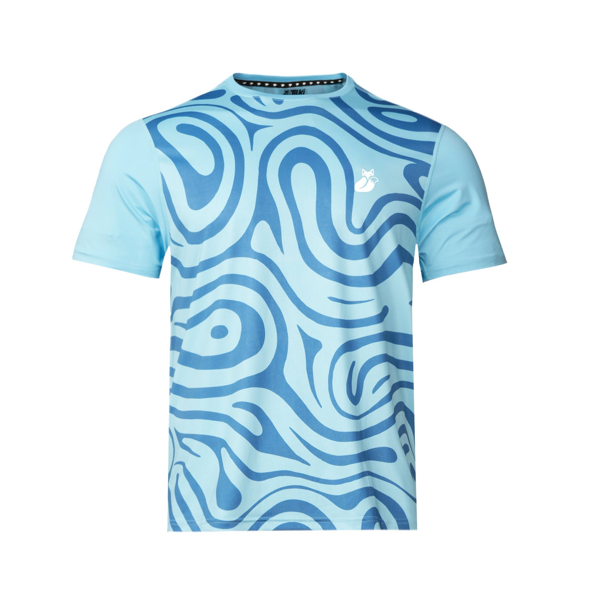 Polera Full Print Pro KIDS Tilki - Celeste