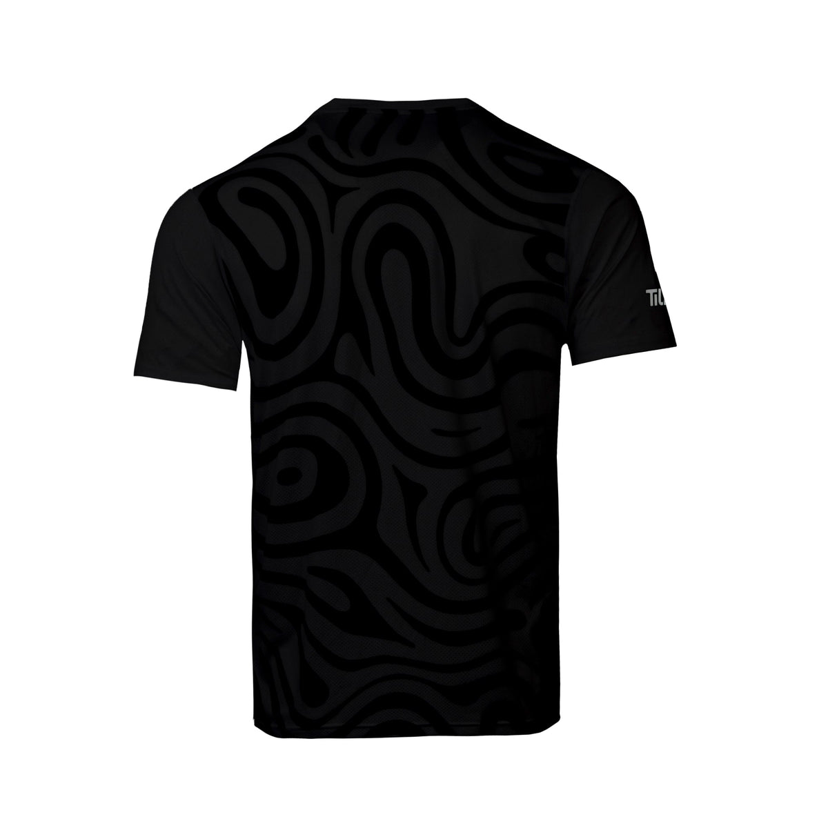 Polera Full Print Pro KIDS Tilki - Negro