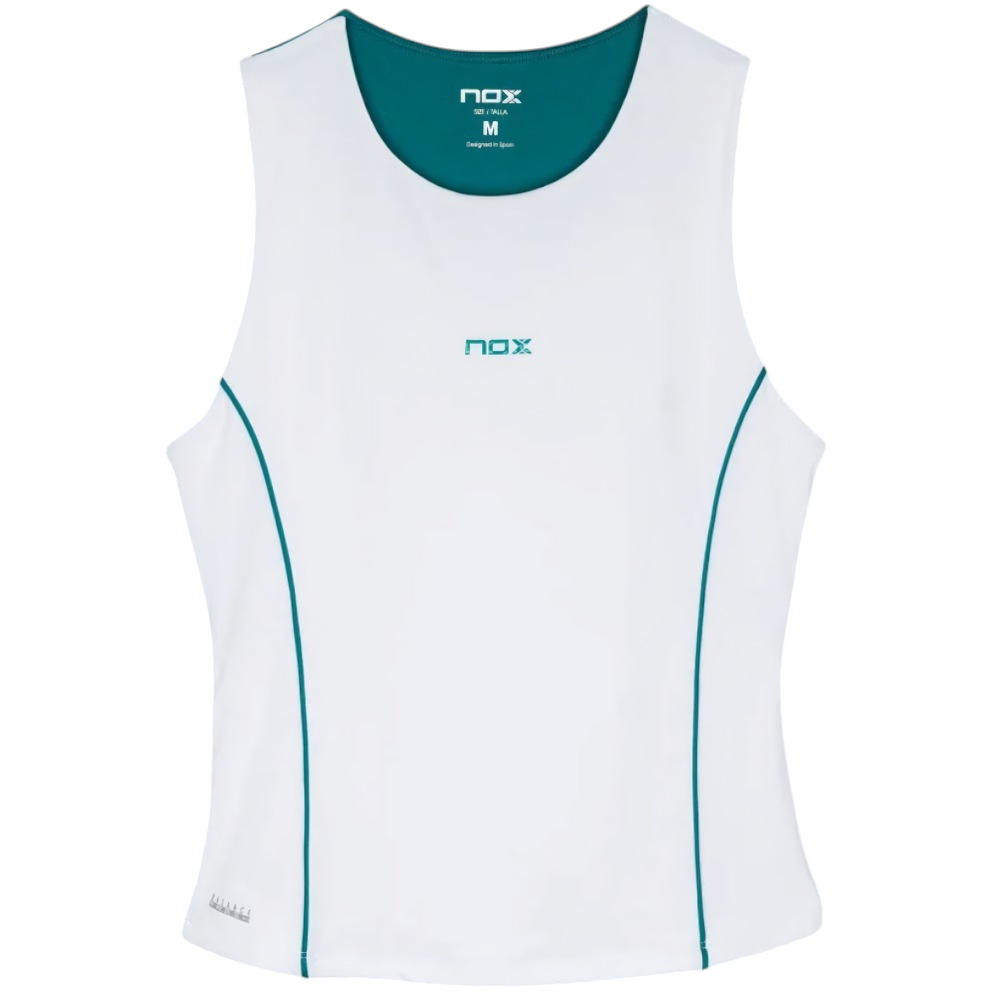 Polera Nox Mujer Tirantes White Pro Ivy Green
