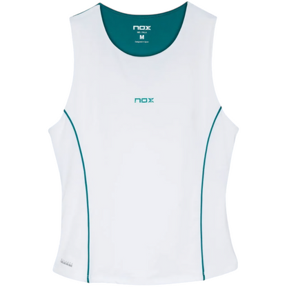 Polera Nox Mujer Tirantes White Pro Ivy Green
