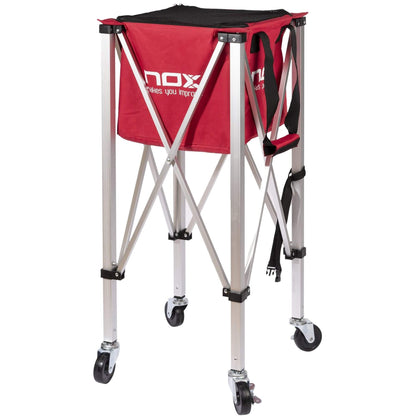Canasto Nox Plegable con Ruedas Rojo - Sur SportsAccesorios