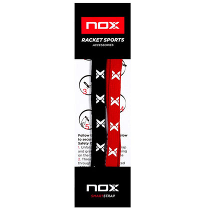 Cordón Nox SmartStrap Luxury Negro Rojo - Sur SportsAccesorios