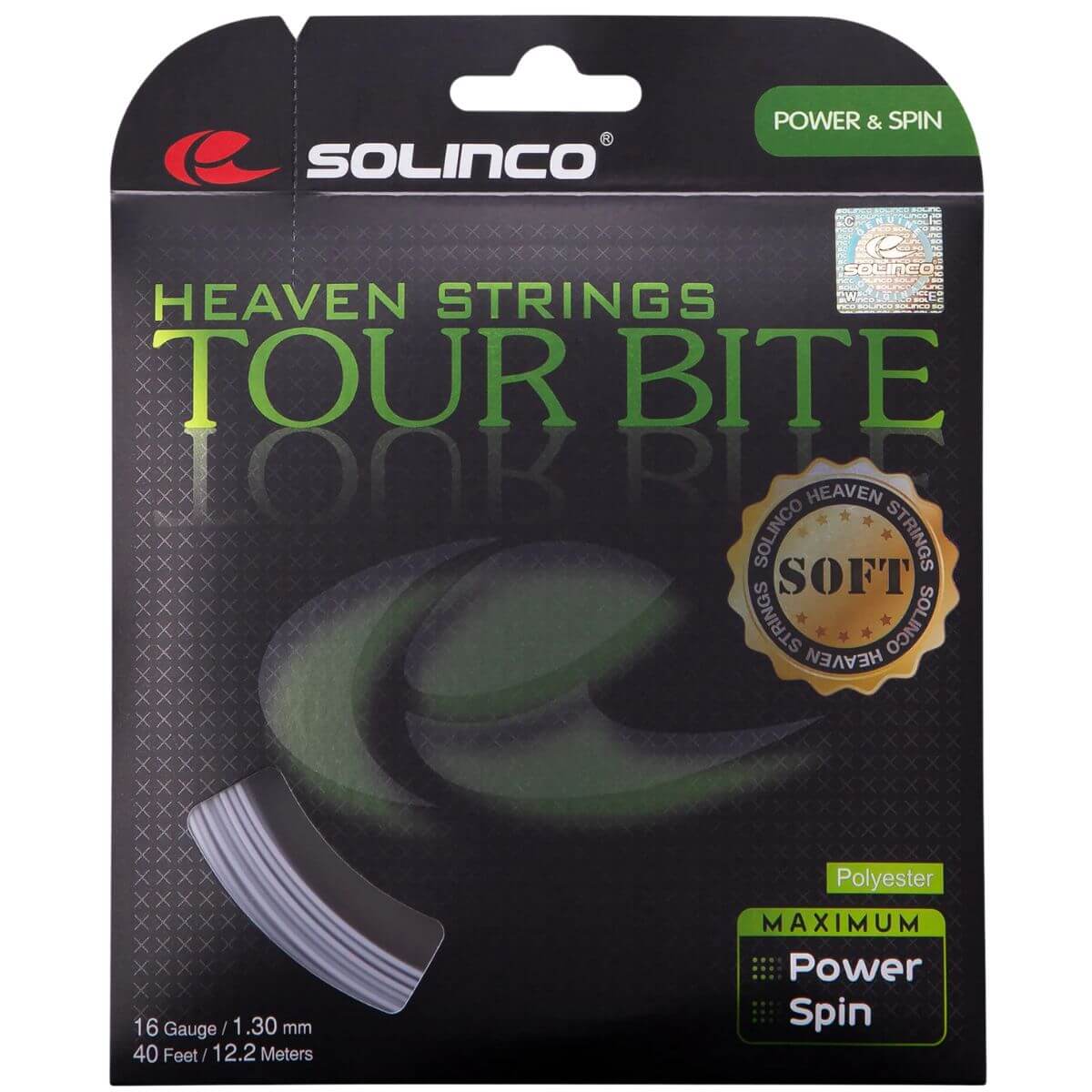 Cuerda Solinco Tour Bite 17 Soft (12m) 1.20 - Sur SportsRollos y cuerdas
