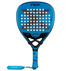 Pala de Padel Nox EA10 Ventus Attack 12K Xtreme by Edu Alonso + Tarro de pelotas +Overgrip + Protector