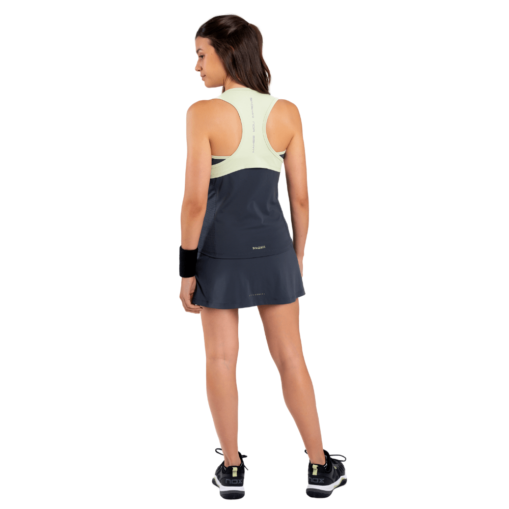 Falda Mujer Pro Charcoal Grey - Sur SportsVestuario