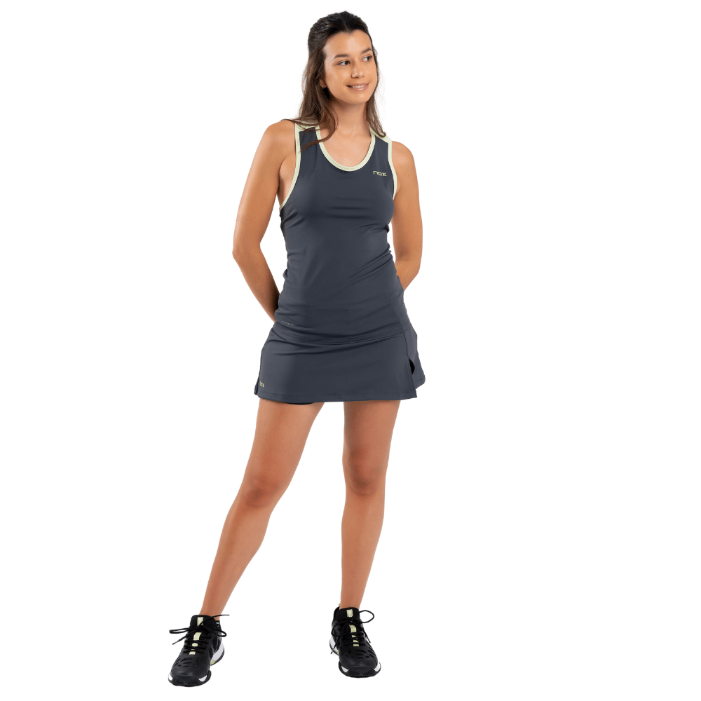 Falda Mujer Pro Charcoal Grey - Sur SportsVestuario