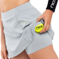 Falda Mujer Pro Misty Grey - Sur SportsVestuario