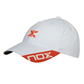 Gorro Nox Blanca Logo Rojo