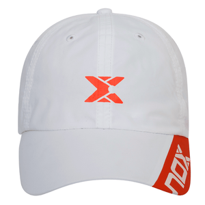 Gorro Nox Blanca Logo Rojo - Sur SportsAccesorios