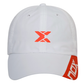 Gorro Nox Blanca Logo Rojo