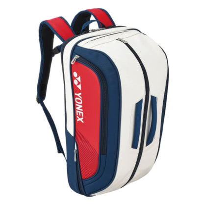 Mochila Yonex Expert 02312 Blanca - Azul - Roja 2023 - Sur SportsBolsos y Mochilas