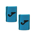 Muñequera Joma Game Corta Azul Franjas Negras X2 - Sur SportsAccesorios