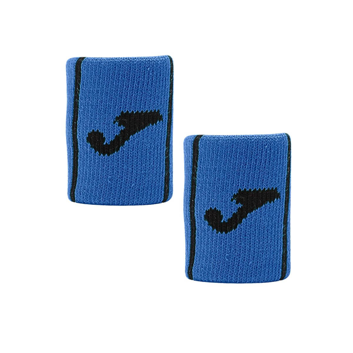 Muñequera Joma Game Corta Azul Oscuro Franjas Negras X2 - Sur SportsAccesorios