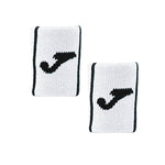 Muñequera Joma Game Corta Blanca Franjas Negras X2 - Sur SportsAccesorios