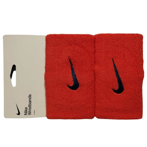 Muñequera Nike Premier Naranja Logo Negro X2 - Sur SportsAccesorios