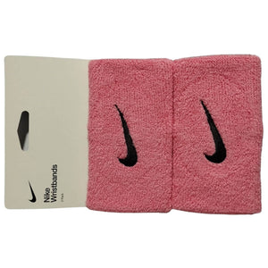 Muñequera Nike Premier Rosada Logo Negro X2 - Sur SportsAccesorios