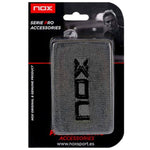 Muñequera Nox Gris logo Negro x2 - Sur SportsAccesorios