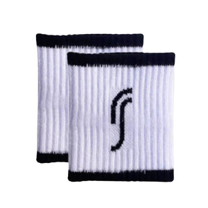 Muñequera Robin Soderling Blanca Línea Negro X2 - Sur SportsAccesorios