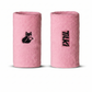 Muñequera Larga Algodón Basic Terry Tilki - Rosa/Negra