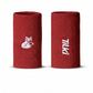 Muñequera Larga Algodón Pro Terry Interior Tilki - Roja/Blanca