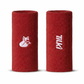 Muñequera XL Algodón Terry Interior Tilki - Roja/Blanca