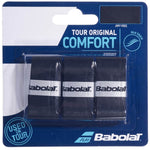 Overgrip Babolat Tour Original Comfort Negro x3 - Sur SportsAccesorios