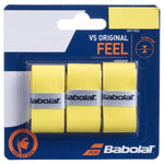 Overgrip Babolat Vs Original Feel Amarillo x3 - Sur SportsAccesorios