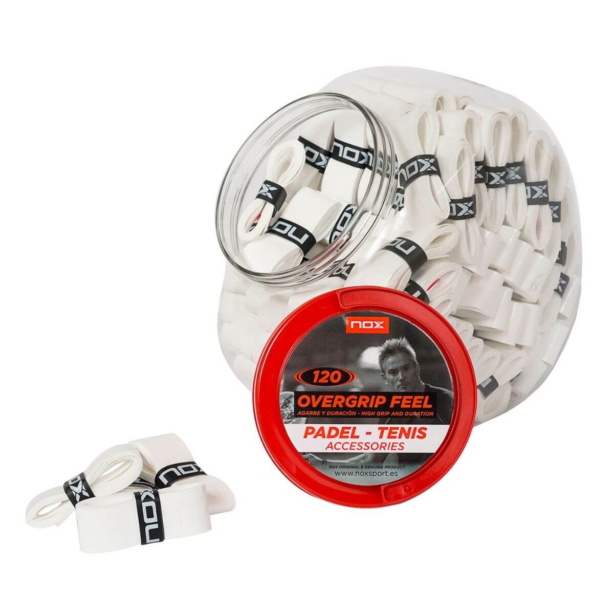 Overgrip Nox Pro Blanco X 120 - Sur SportsAccesorios