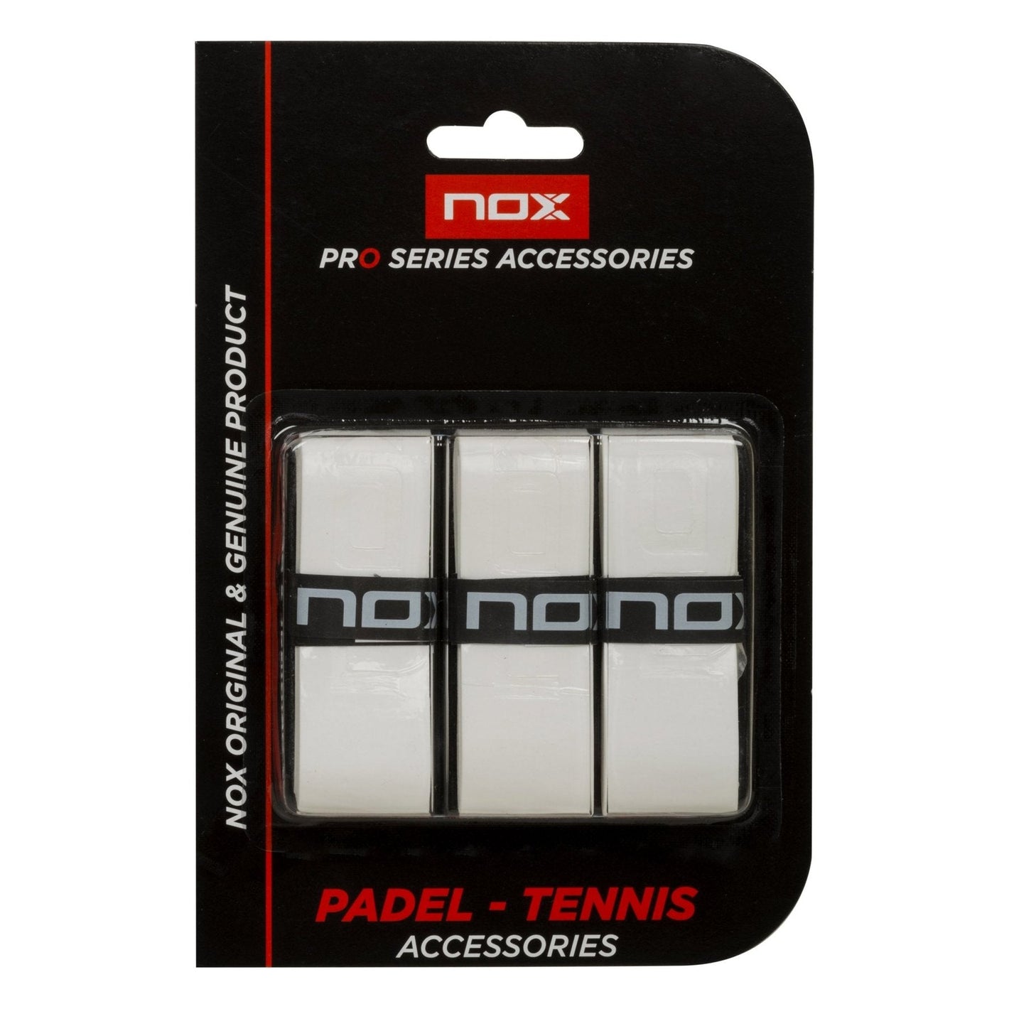 Overgrip Nox Pro Blanco X3 - Sur SportsAccesorios