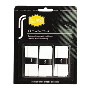 Overgrip Robin Soderling True Tac Tour Blanco X3 - Sur SportsAccesorios