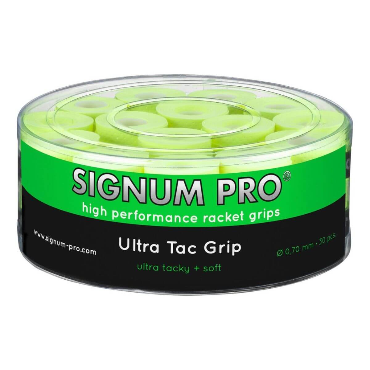 Overgrip Signum Pro Ultra Tac Grip Amarillo Fluor X30 - Sur SportsAccesorios