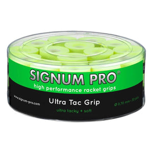 Overgrip Signum Pro Ultra Tac Grip Amarillo Fluor X30 - Sur SportsAccesorios