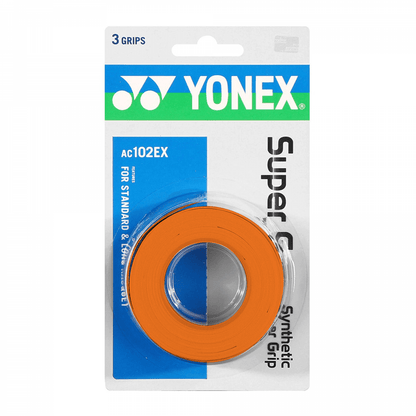 Overgrip Yonex Super Grap Naranjo X3 - Sur SportsAccesorios