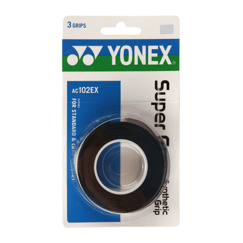 Overgrip Yonex Super Grap Negro X3 - Sur SportsAccesorios
