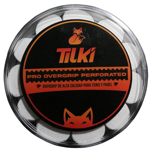 Overgrip Tilki Pro Perforated Blanco X30