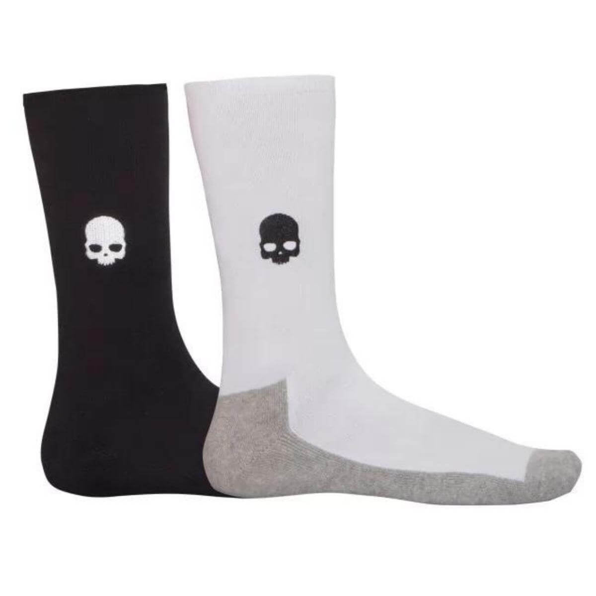 Pack Calcetines Hydrogen Blanco Negro Blanco Unisex X2 - Sur SportsAccesorios