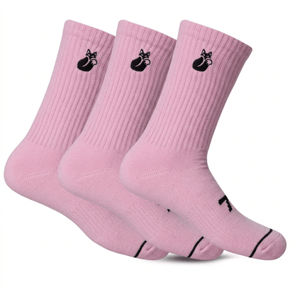 Pack de 3 Calcetines Comfort Rosa - Sur SportsVestuario
