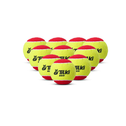 Pack de Pelota Tilki Tenis Bombastic Rojo X36